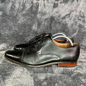 Florsheim Men's Postino Cap Toe Oxford Black Smooth size 10